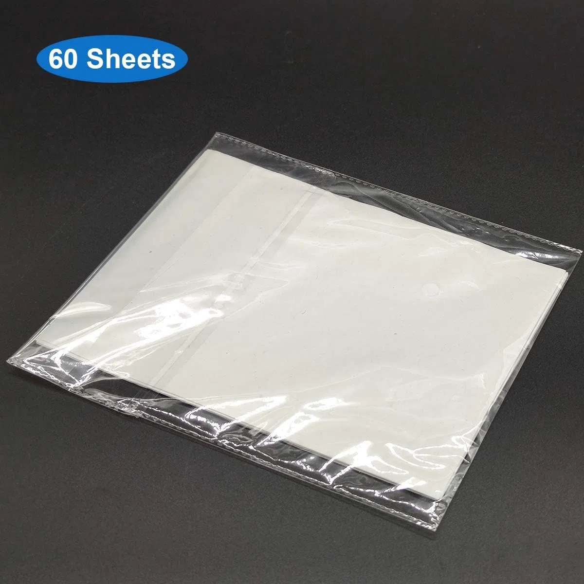 Worown 60 piezas de papel absorbente de prensa de flores A5, papeles secantes, papel de secado de repuesto de 6 x 8 pulgadas para prensa de flores