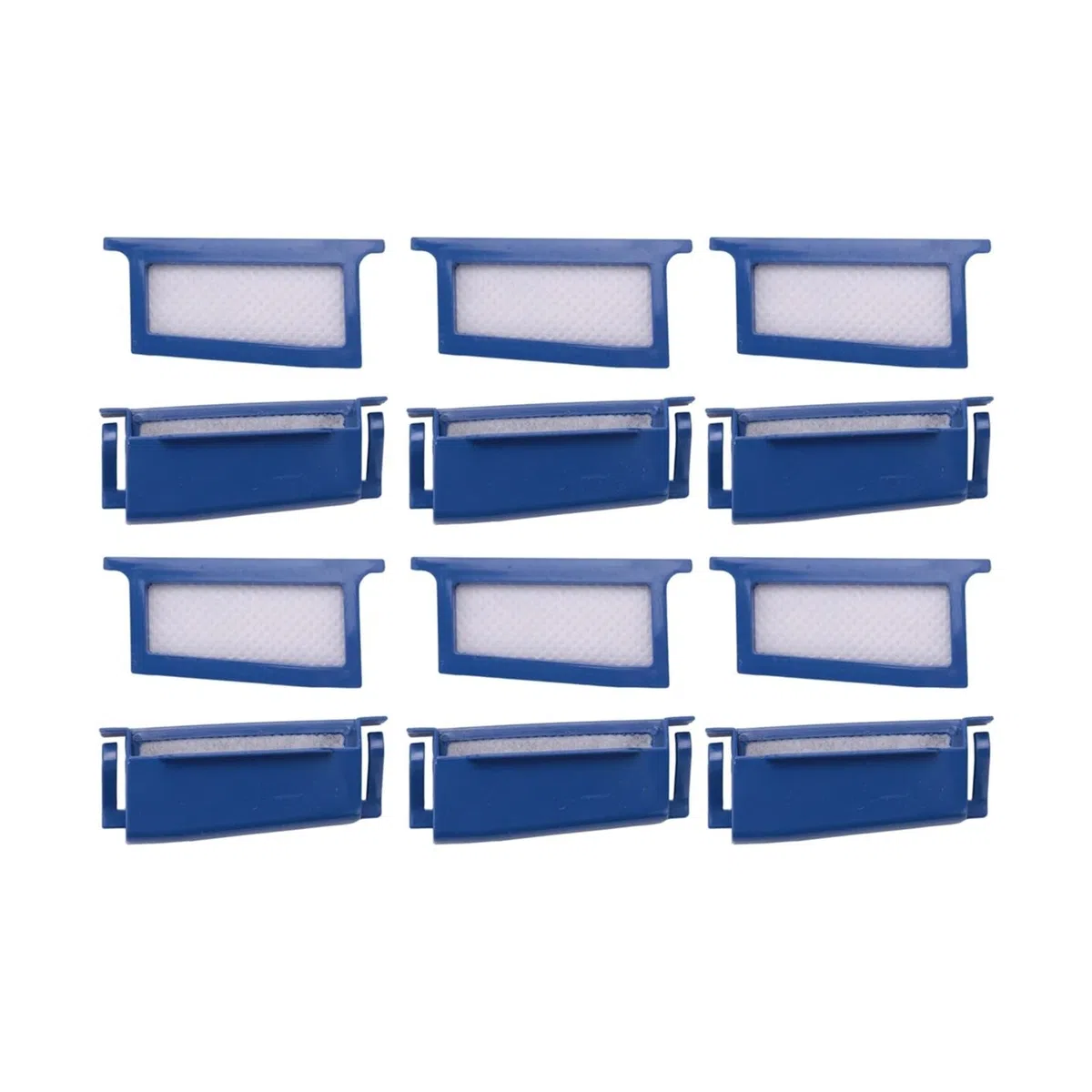 Filtros De Repuesto, Compatibles con Philips, Compatibles con Respironics, Compatibles con Dreamstation. Incluye 6 Ranuras For Filtros Reutilizables Y 6 Filtros.
