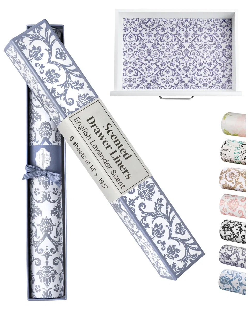Elodie Essentials Fresh Linen - Forro perfumado para cajones (Lavanda Inglesa)