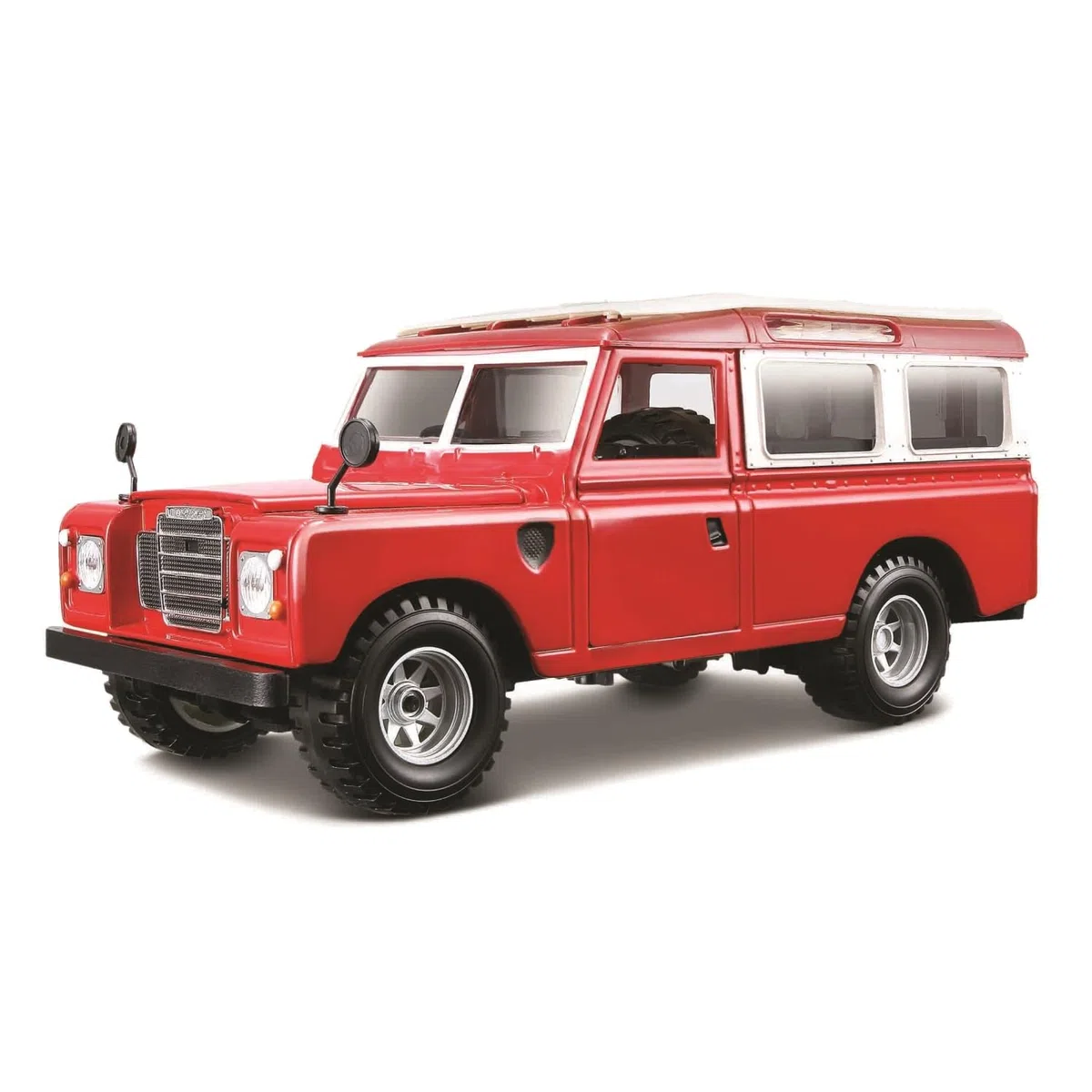 Bburago - Land Rover Series II, Color Rojo (18-22063) - Escala 1:24
