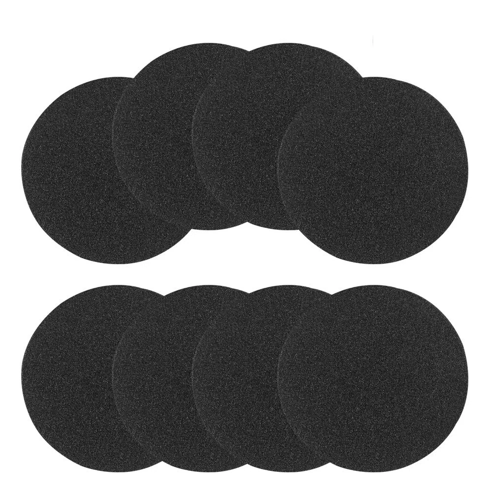 YuCool 8 Paquetes de filtros de composta, Antiolor para Cubo de Basura Filtros Redondos, Filtro de carbón Activado de Repuesto Redondo