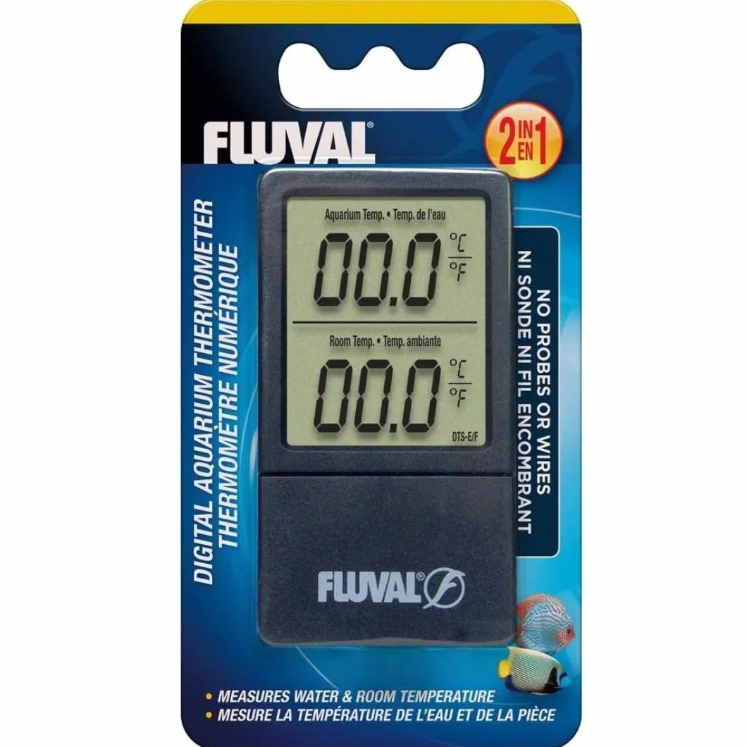 Fluval 11193 Termómetro Digital 2 en 1