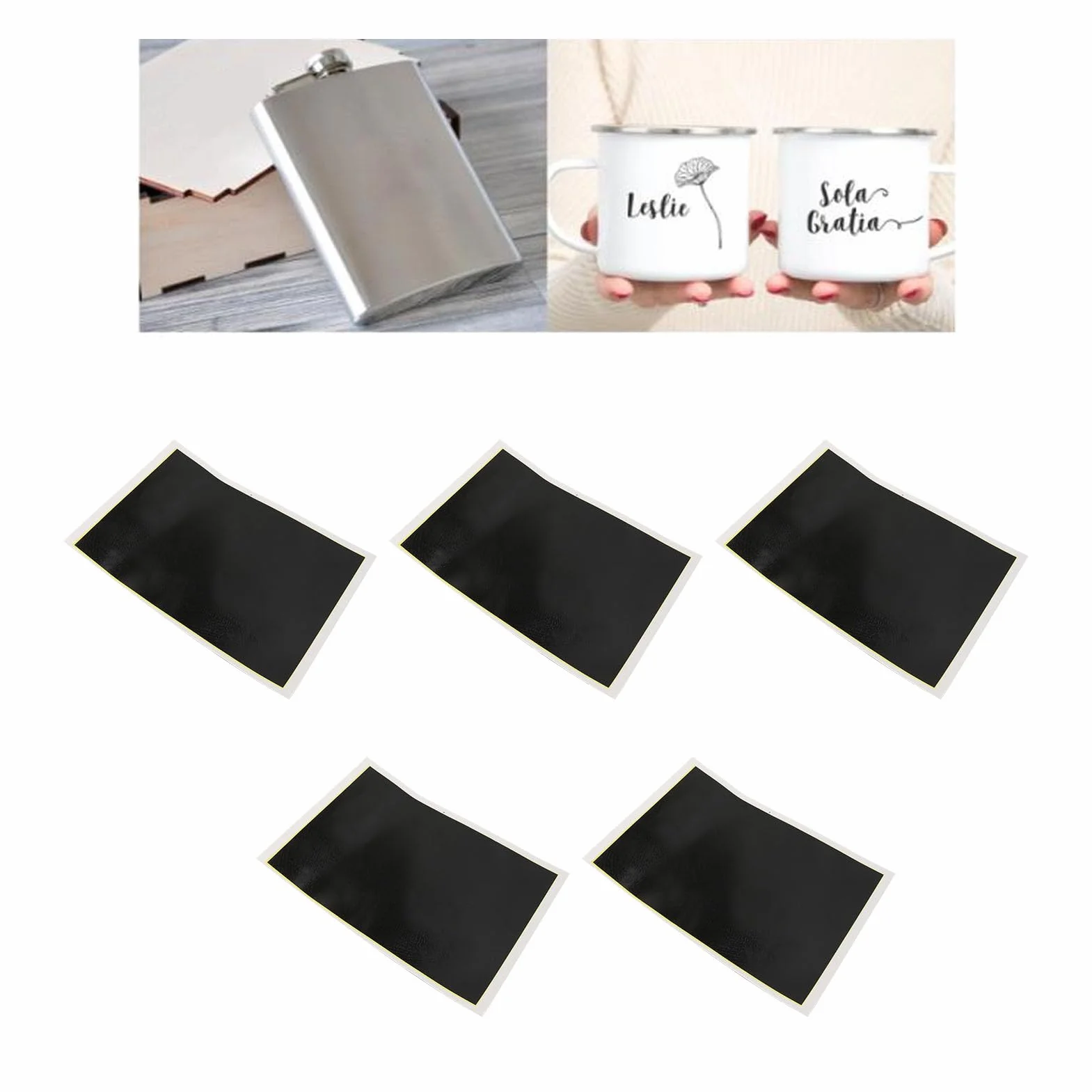 Cermark, Grabado en Papel Negro Grabado en Papel de para Marcas de Fibra y