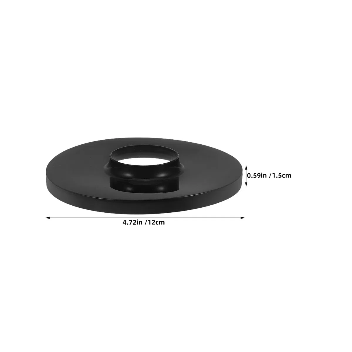 INOOMP Chasis de Repuesto para Ventilador de Piso Negro, Base de Pedestal de Plástico Reutilizable Instalación Fácil para Uso en Oficinas y Ambientes Interiores