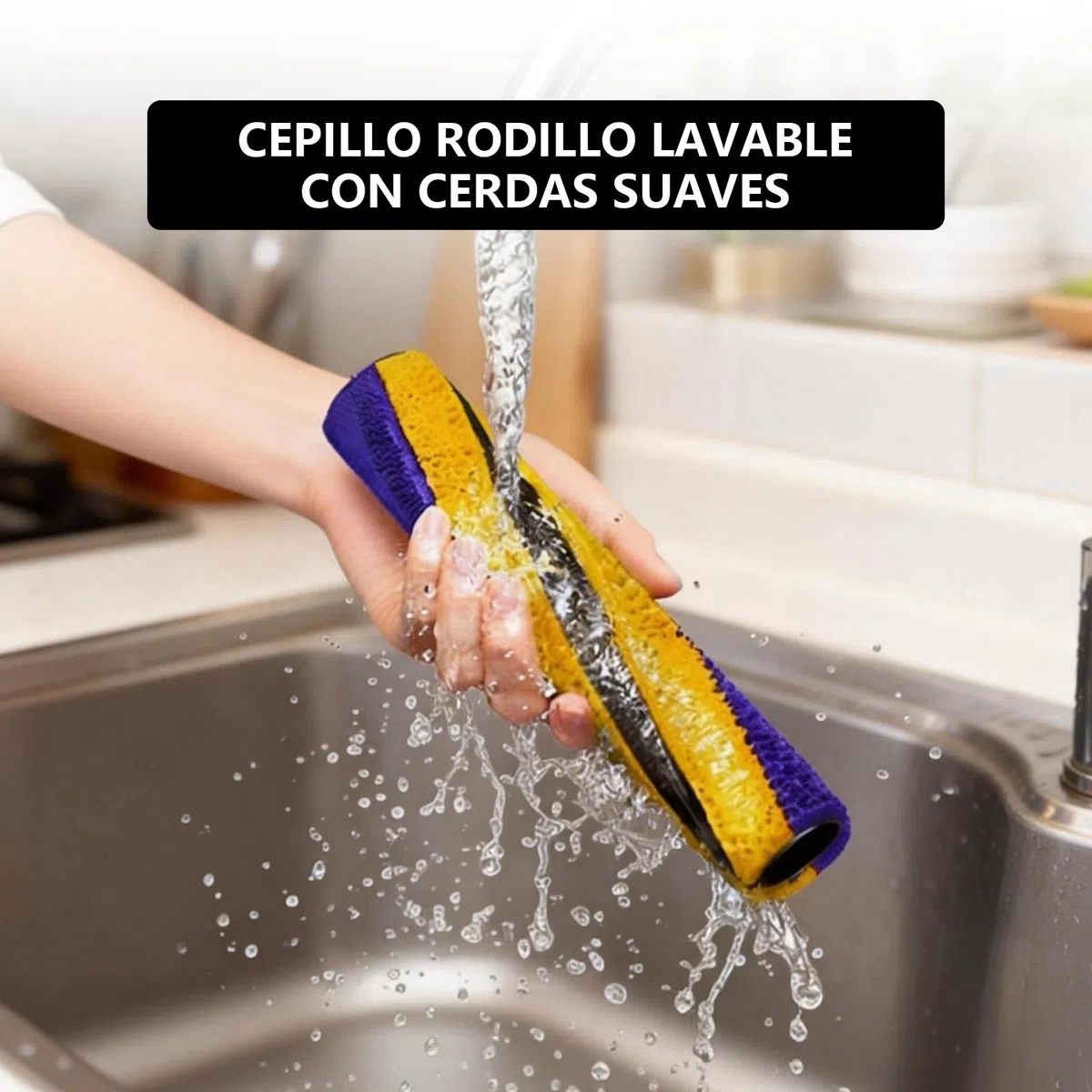 Yivy para Dyson V15/V15s Detect/Gen5/V12/V8 Slim – Cepillo de Rodillo Suave para Pisos, N.º 971634-01