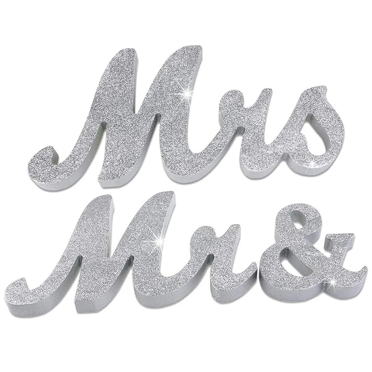 Letras de Madera Decorativas, Mr and Mrs Boda, Palabras en Madera Decoración, Letras Madera para Mesa, Mr Mrs Letras Perfecto Para Mesa De Boda, Soporte de Letrero de Boda para Decoración del Hogar