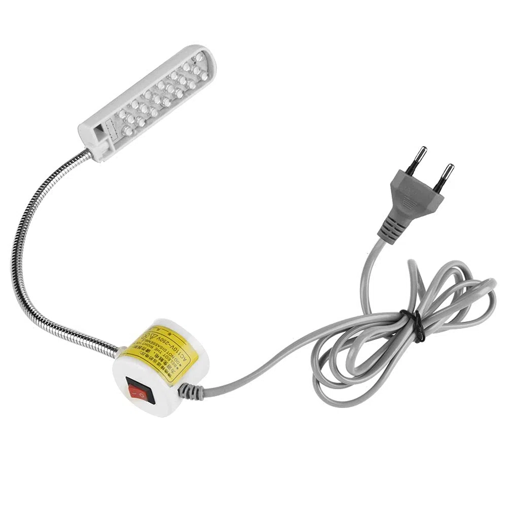 Máquina de Coser - Luces Luces Lámpara de Ajuste Magnético Heller y Espacioso Espacio de Trabajo Adaptado Al Ahorro de Energía de la Industria y Máquinas Nacionales (20 cuentas regulaciones