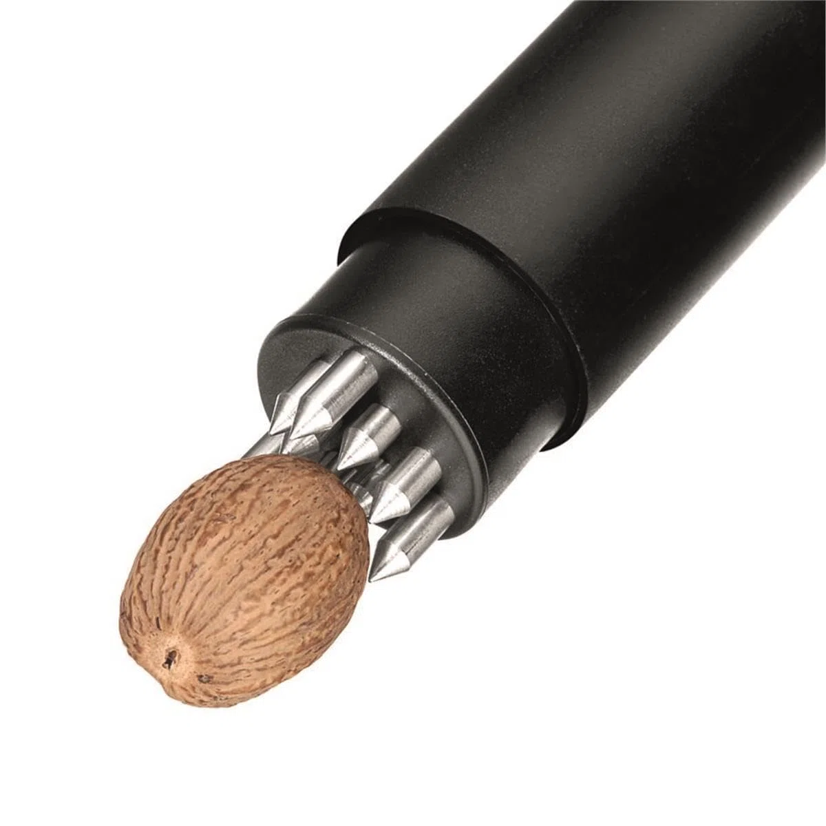 WMF Top Tools - Molinillo de Nuez Moscada 16,5 cm, Molinillo con Compartimento de Almacenamiento, Acero Inoxidable Cromargan