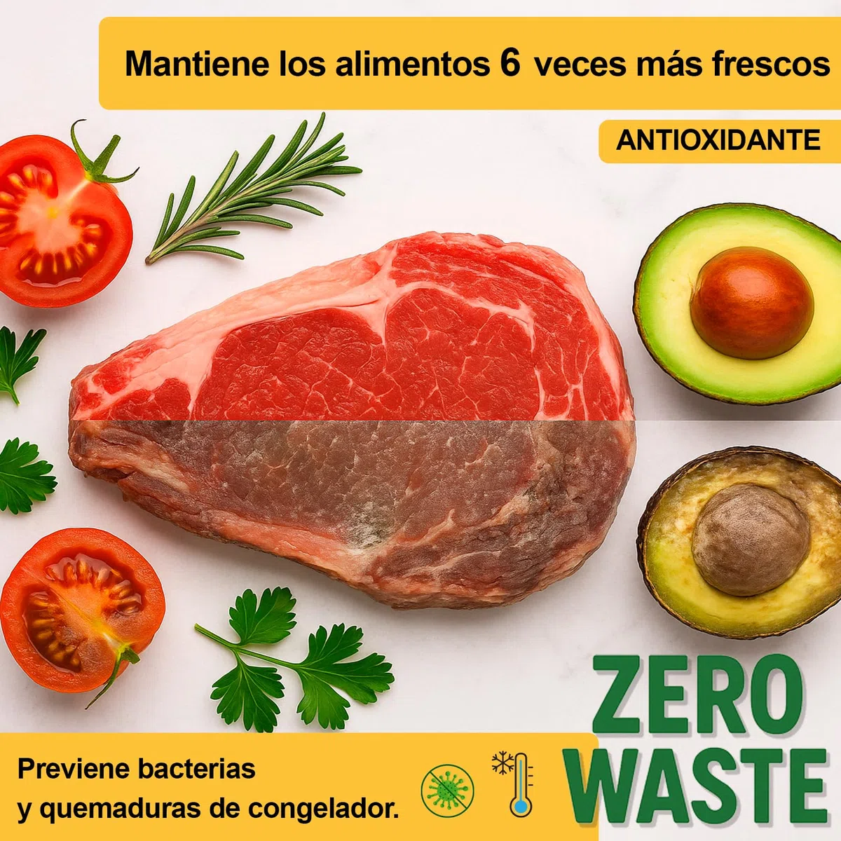Bolsa gofrada envasado al vacio 200x250 mm. (20x25 cm.) 100 Unidades. Compatible con todo tipo de envasadoras domésticas | Sin BPA ni ftalatos | Bolsas de vacío para envasar alimentos
