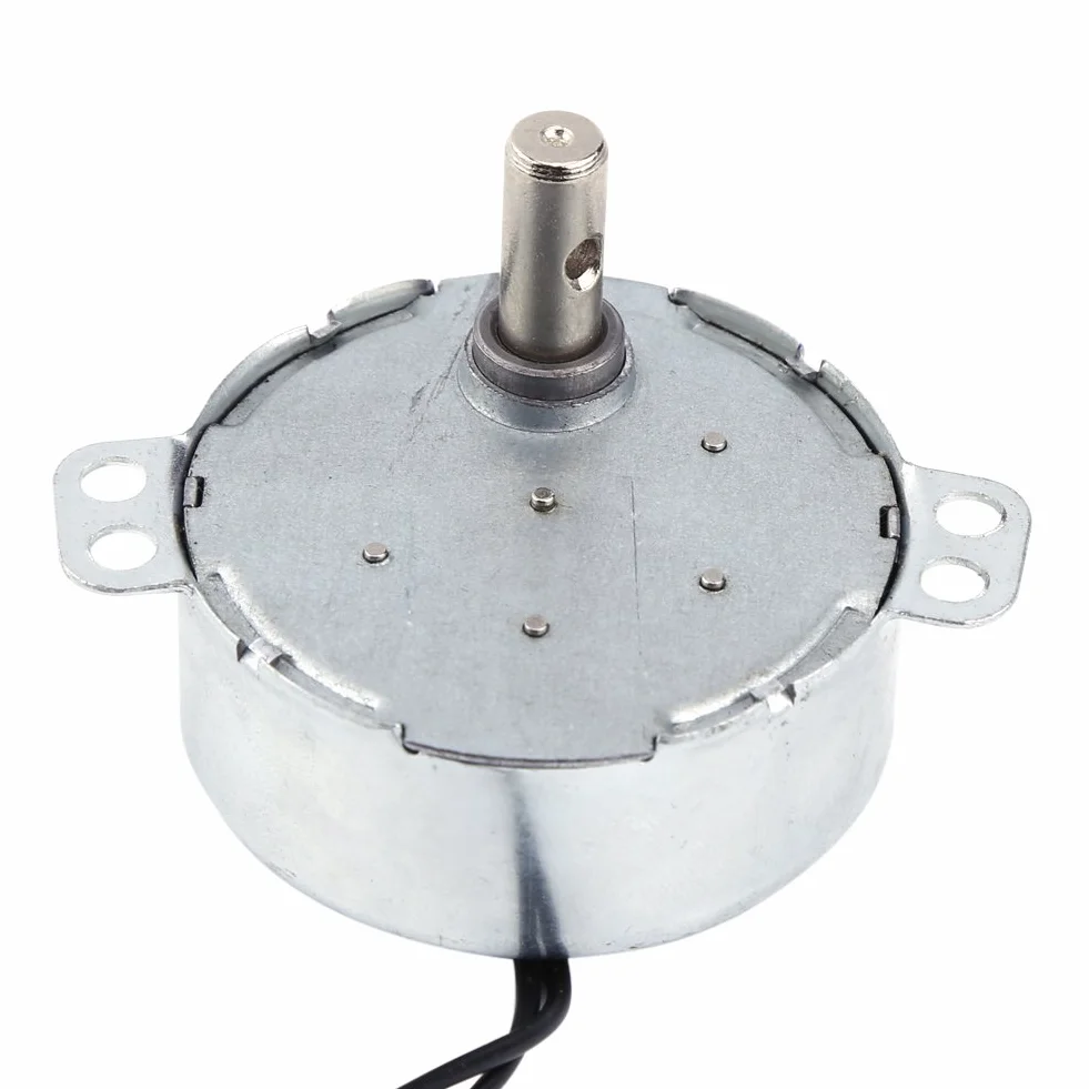 Motor Síncrono, 220-240V 4W Cw/Ccw Ac Motor Síncrono, Utilizado para Mecanismo de Ventilación de Ventilador Eléctrico, Motor de Aire Acondicionado y Motor Rotativo de Microondas