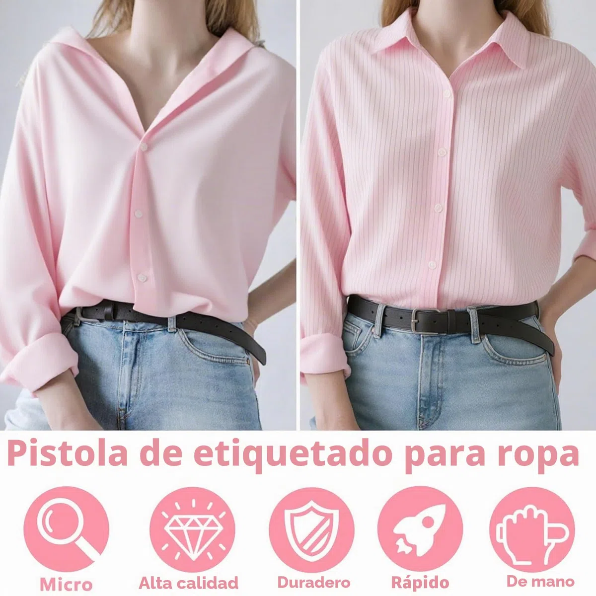 Pistola de coser a mano Mini – Máquina de coser portátil con 5 agujas + 1000 pinzas, reparación de rayos para ropa y cortinas, kit de costura de viaje para reparaciones textiles, negro