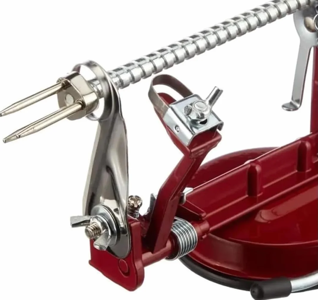 Baumalu 450009 pelador de manzanas metal rojo vino