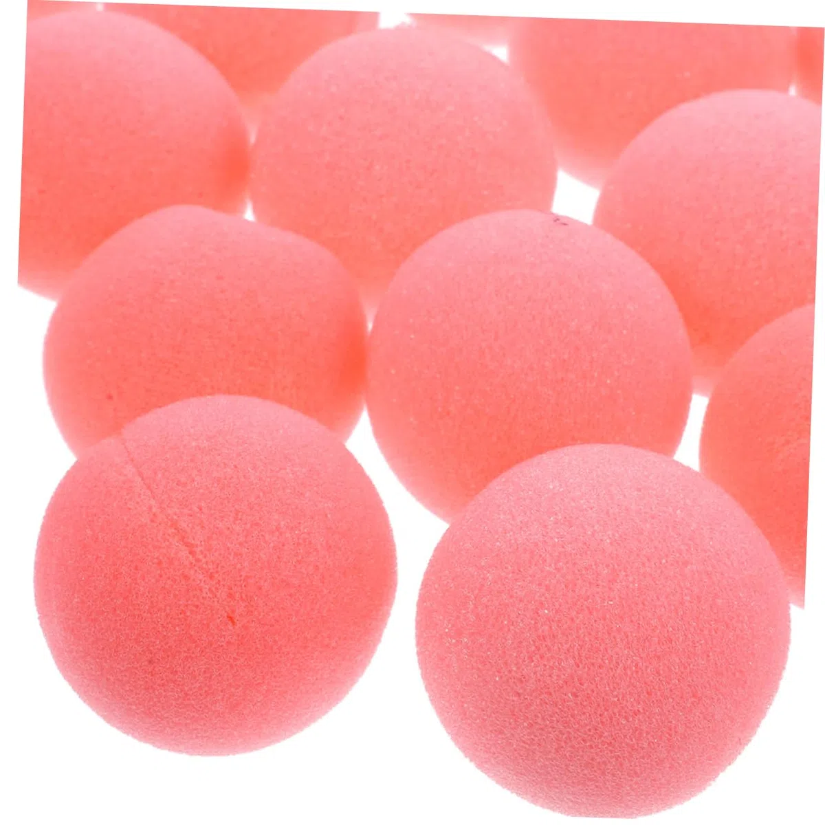 Vicasky 15 Piezas Nariz De Payaso De Esponja Compacta para Halloween Y Carnaval Accesorios Reemplazables para Cosplay Y Fiestas TemáTicas Nariz Clown CóModa para Adultos Y NiñOs