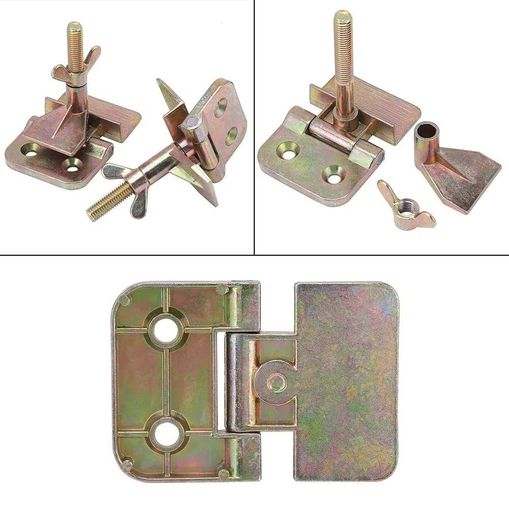 Fydun Mariposa clip de serigrafía plantilla de fijación mandril 2 pcs/set Serigrafía de metal Mariposa Bisagra Abrazadera DIY Hobby Tool