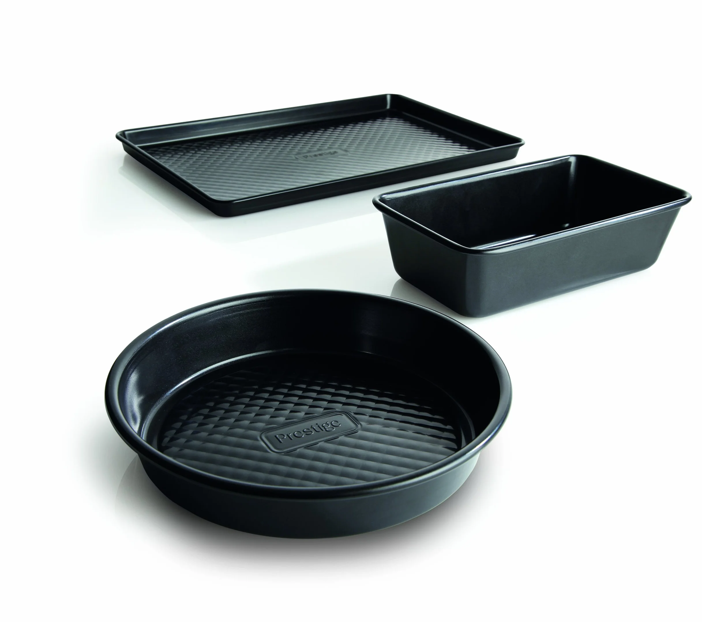Prestige Inspire – Molde Rectangular, Acero, Negro, 9 x 12,7 cm