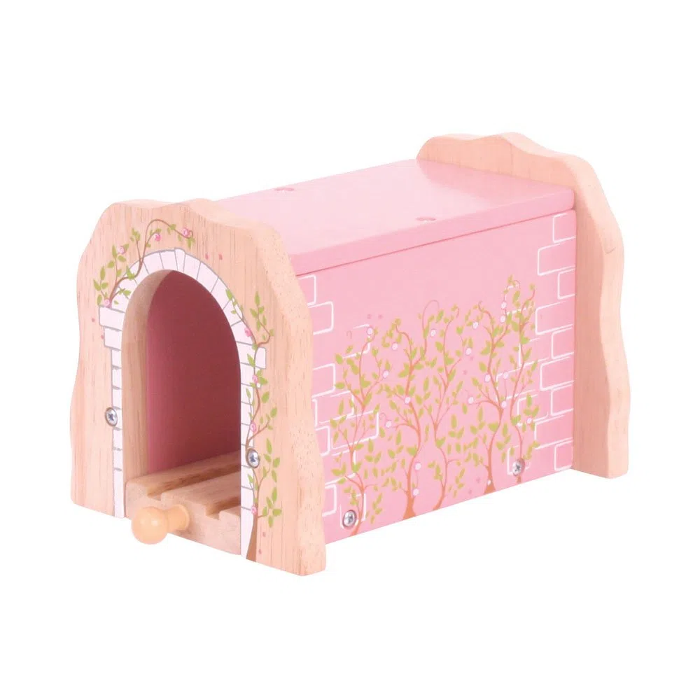 Bigjigs Rail T?nel de Ladrillos Rosas