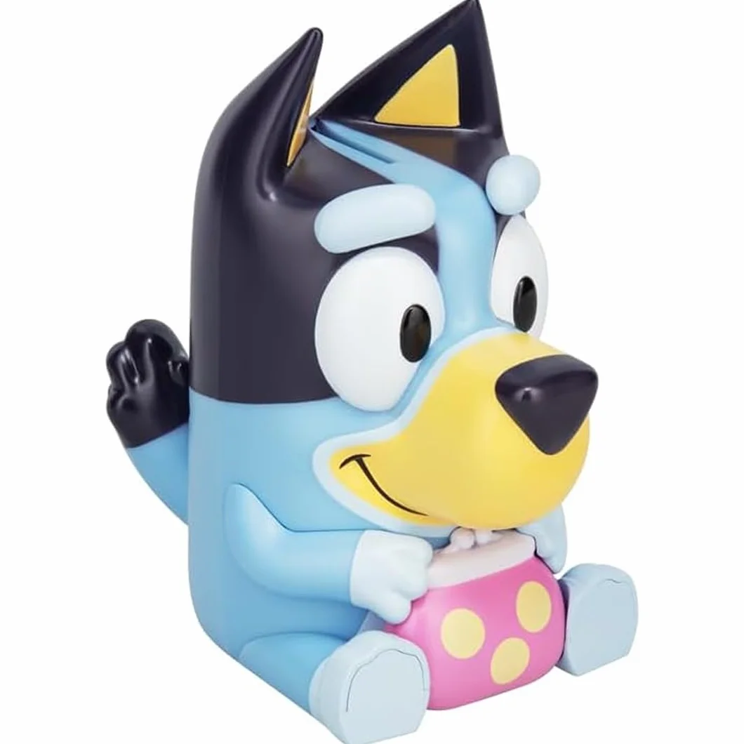 Paladone - Hucha con Sonido para niños a Pilas de Bluey con Licencia Oficial del Programa de televisión, Forma interactiva de Ahorrar