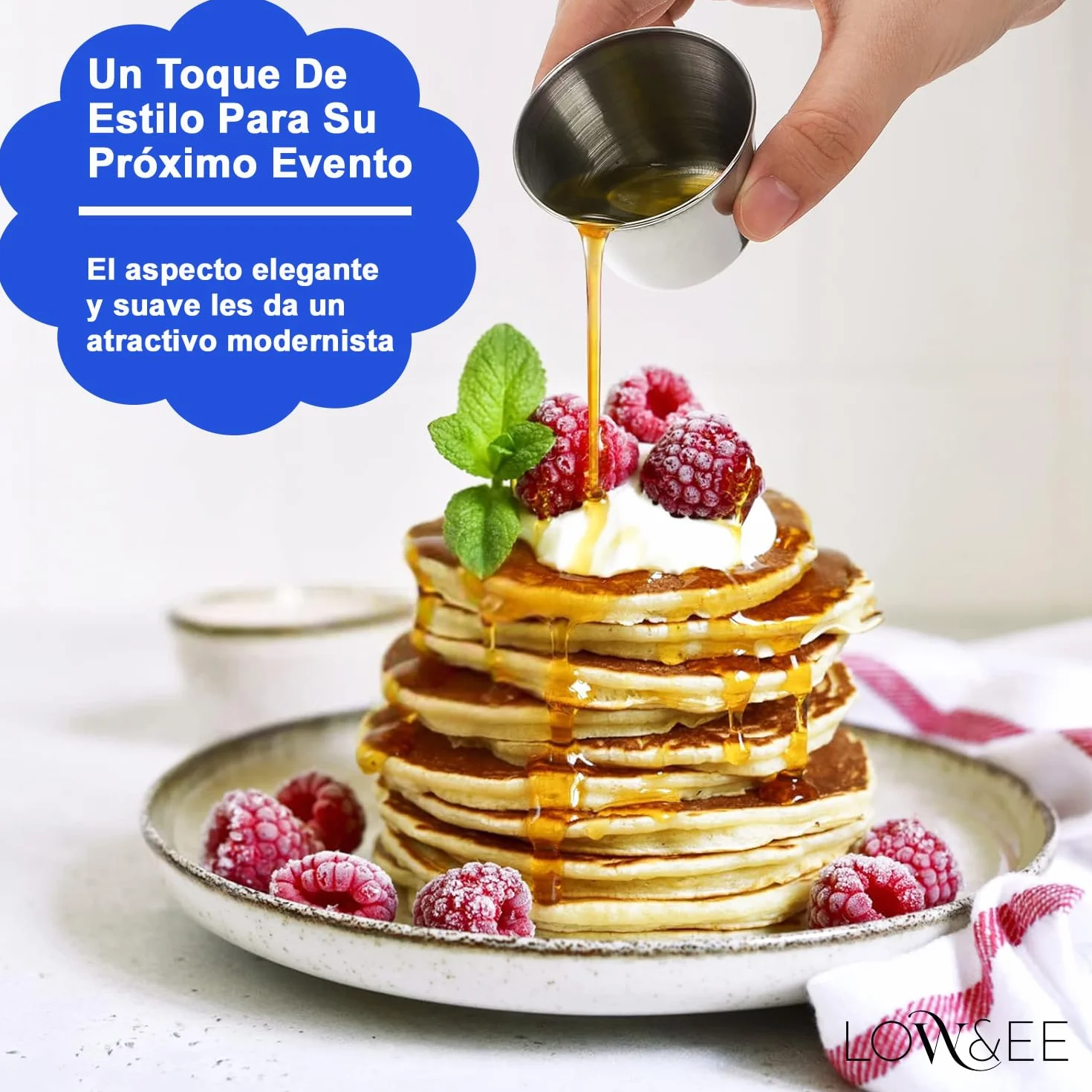 Flaneras en Acero Inoxidable Molde para Flan 12pzs 9cm