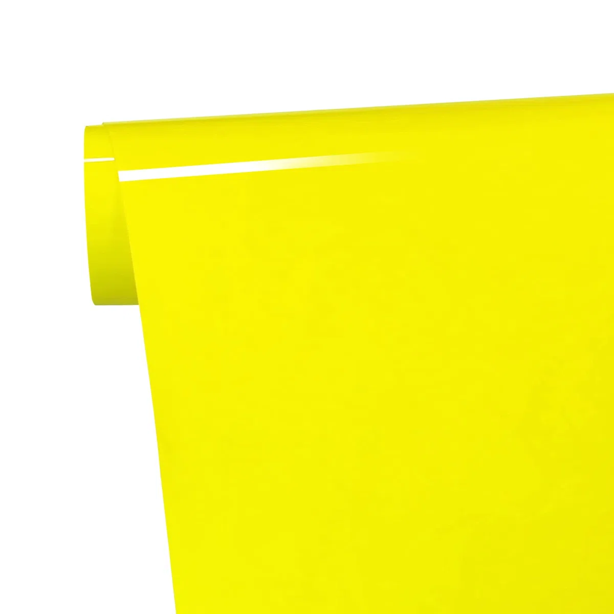 FOSER Rollo de Vinilo de Transferencia de Calor 30,5 cm x 3 m, vinilo de transferencia de calor, para camisetas, tela (Amarillo Limón)