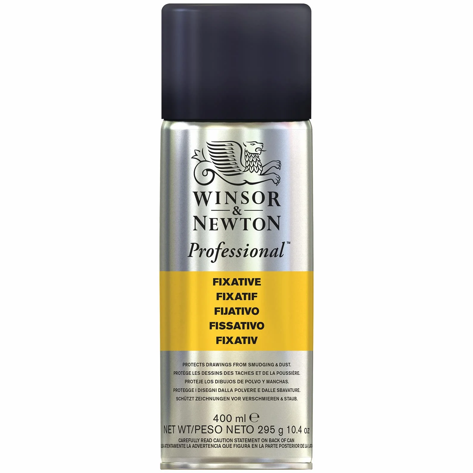 Winsor & Newton 3041913 Fijativo, Protege los dibujos de polvo y manchas, 400ml
