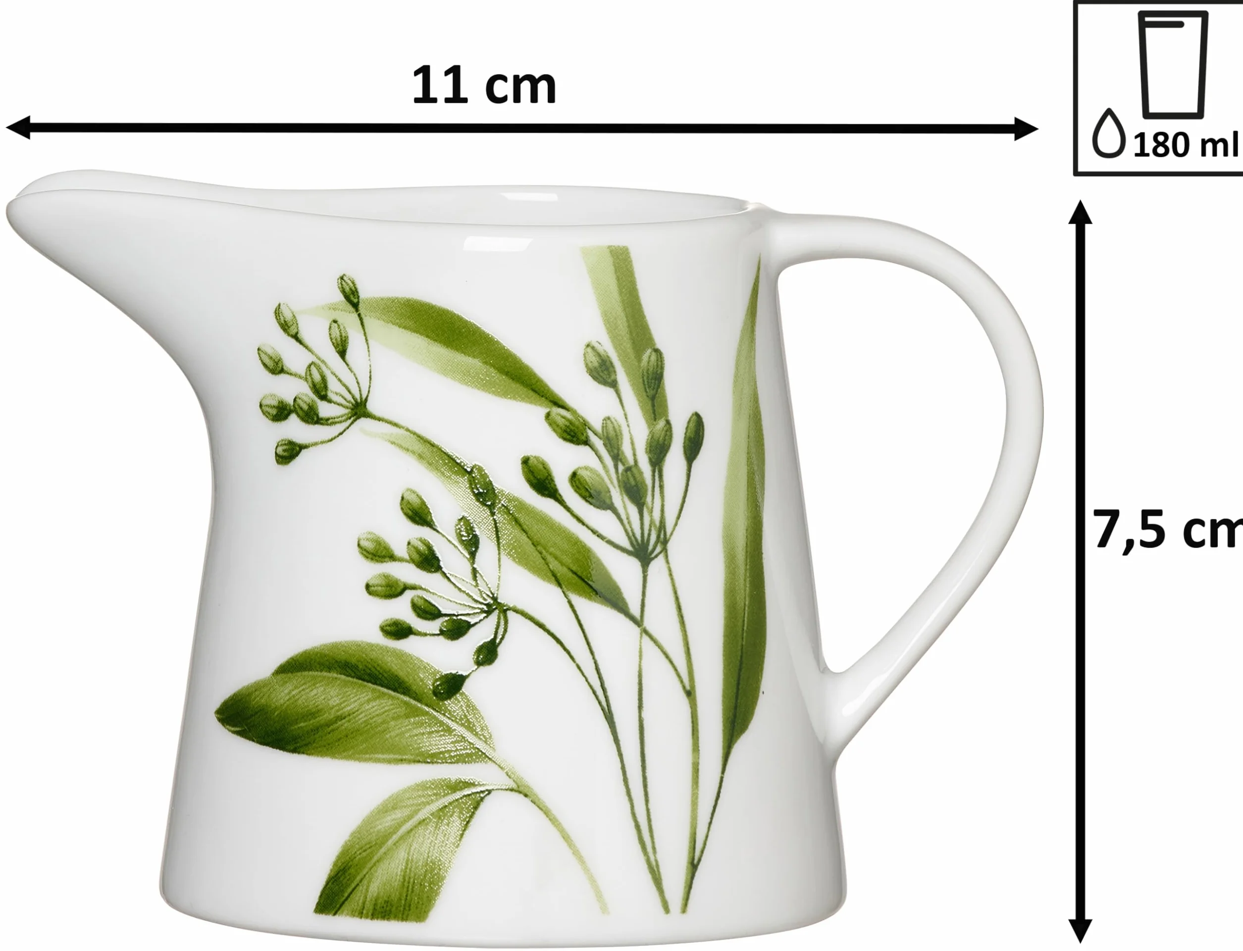 Ritzenhoff & Breker Zuckerdose und Milchkännchen Evora, Porcelana