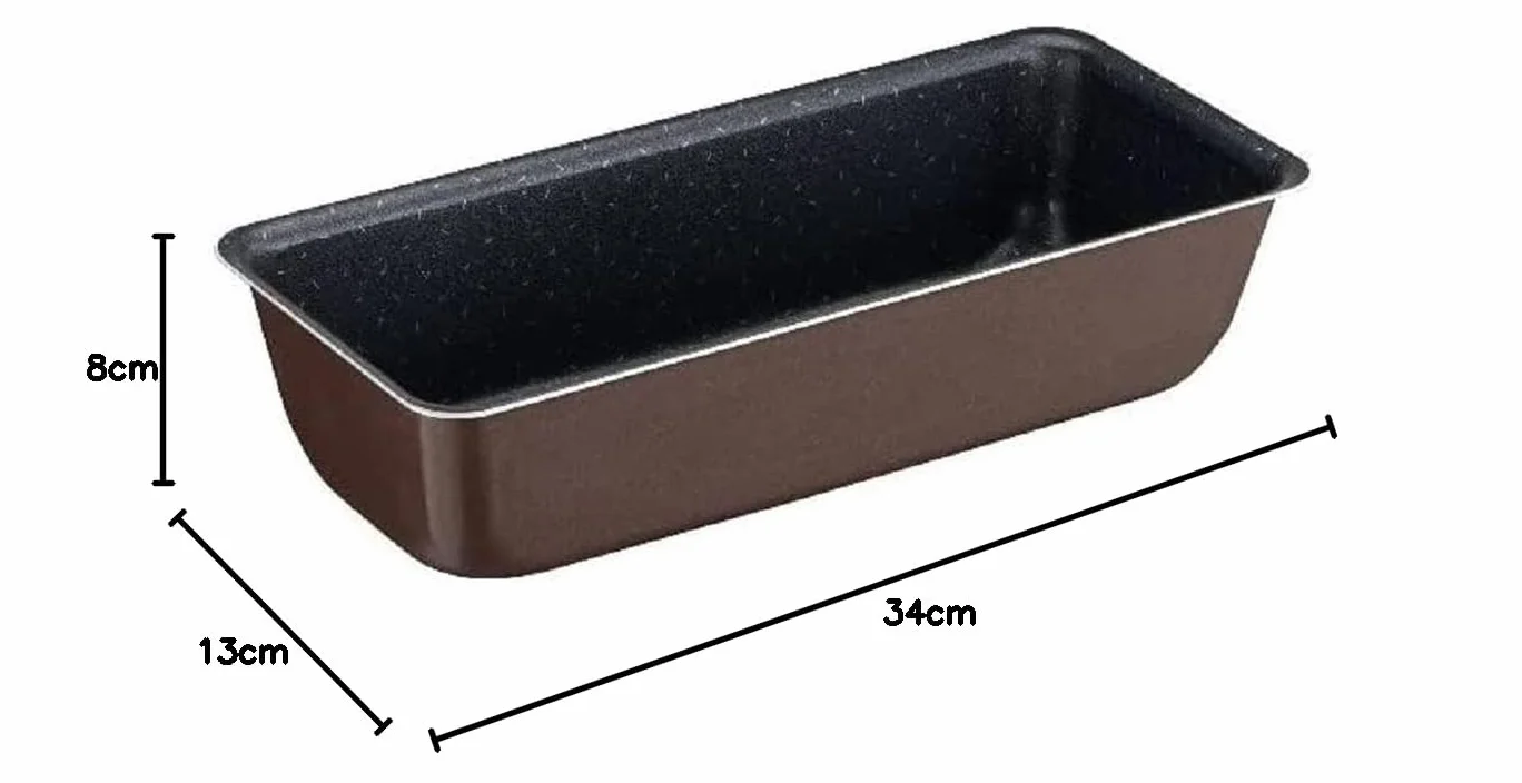 Tefal J5547302 Success – Molde para Tarta de Aluminio, 28 cm, Color marrón