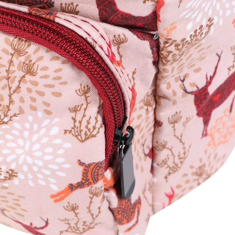 Bolsa de almacenamiento de hilo para ganchillo y bolsa, Bolsa Organizadora de Lana para Tejer, Ligero Bolsa Labores Punto, Portátil Bolsa de Labores para agujas de tejer6 tamaños(Rectangular)