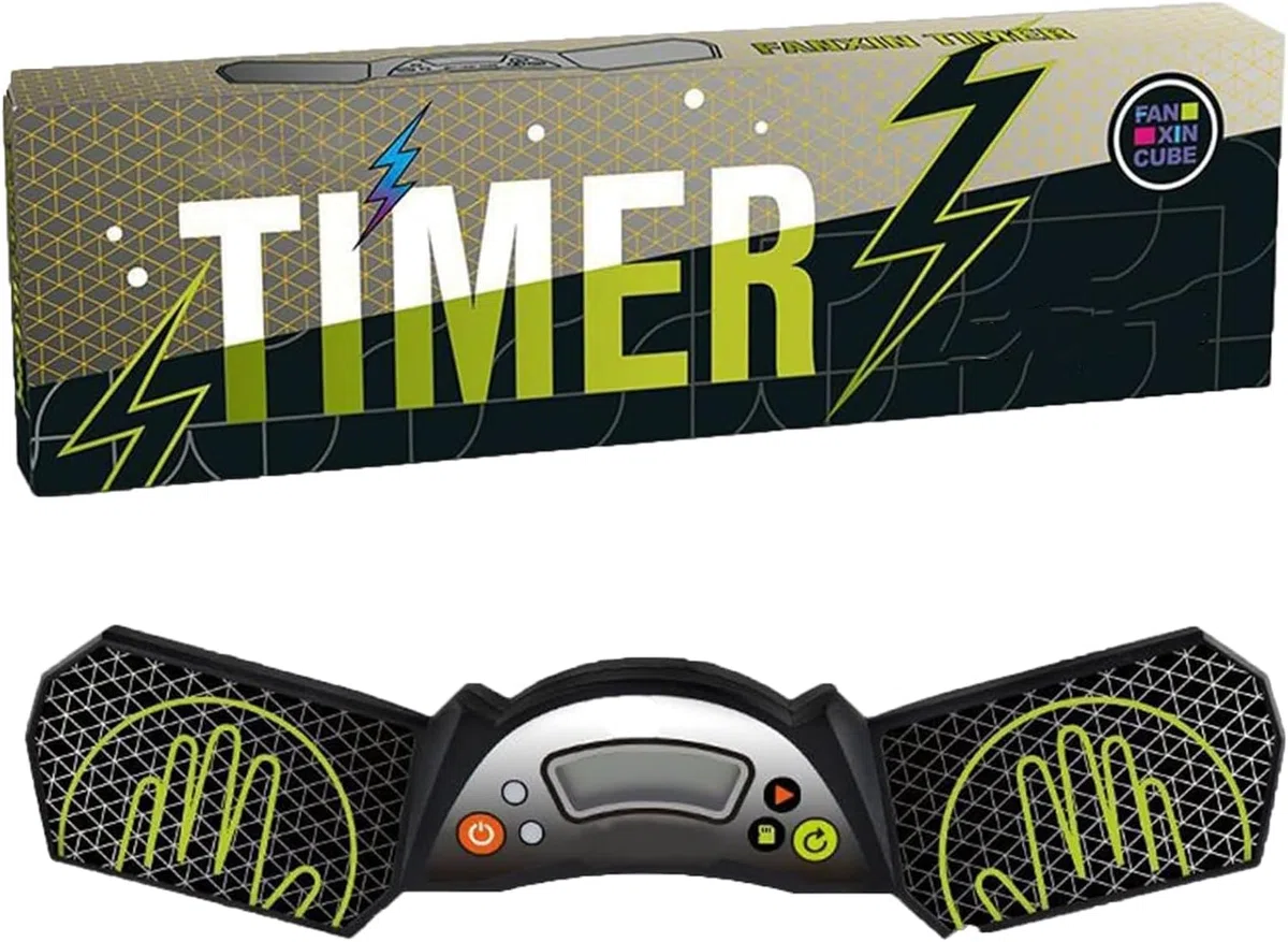 Temporizador de velocidad para cubo, control táctil profesional con pantalla, temporizador automático de cálculo para competición, cumpleaños, Navidad
