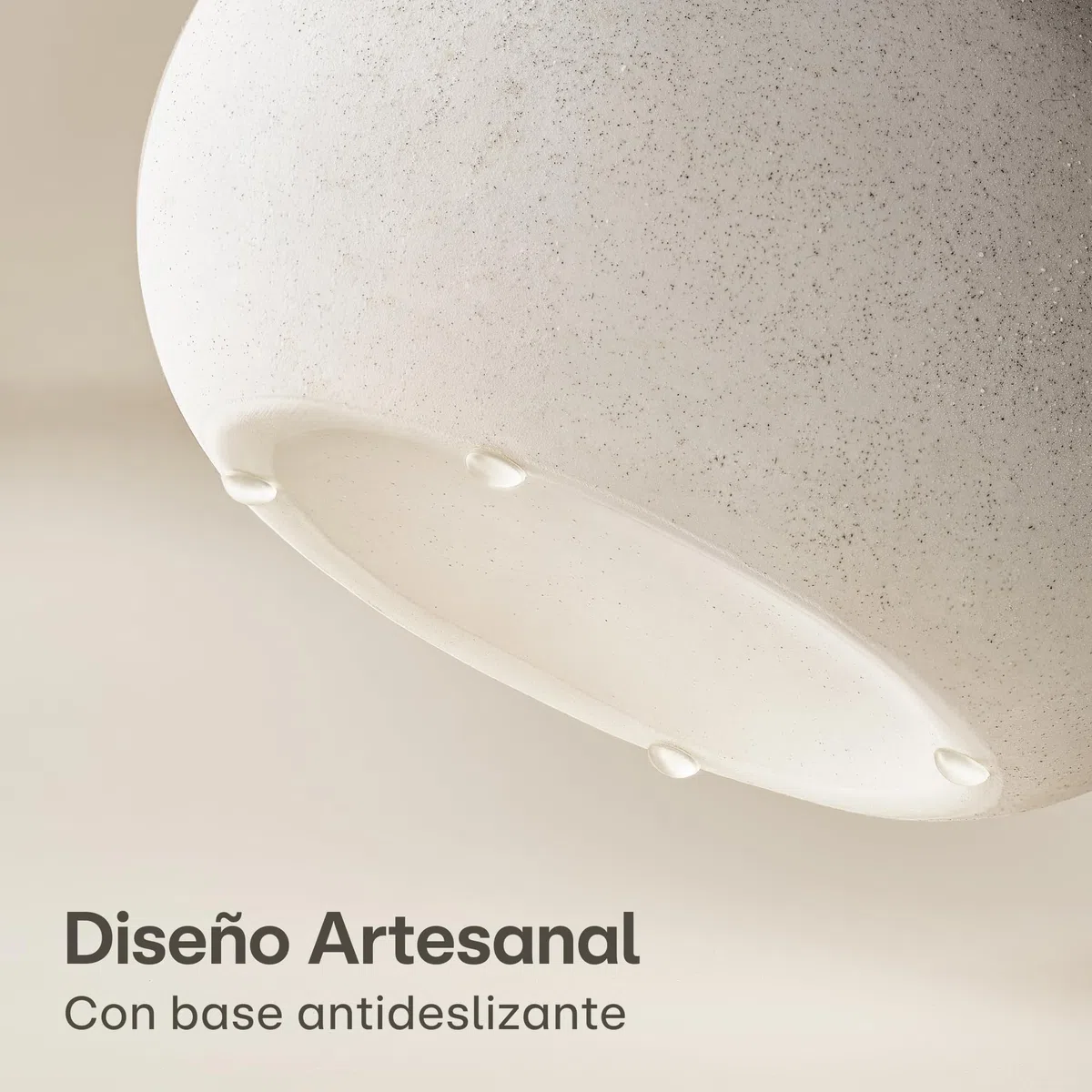 Praknu Jarrón de Cerámica Blanca - Jarrón Decorativos Modernos - Textura de Arena - Resistente al Agua - Estilo Decoración - Jarrones para Sala de Estar, Boda, Mesa de Cena