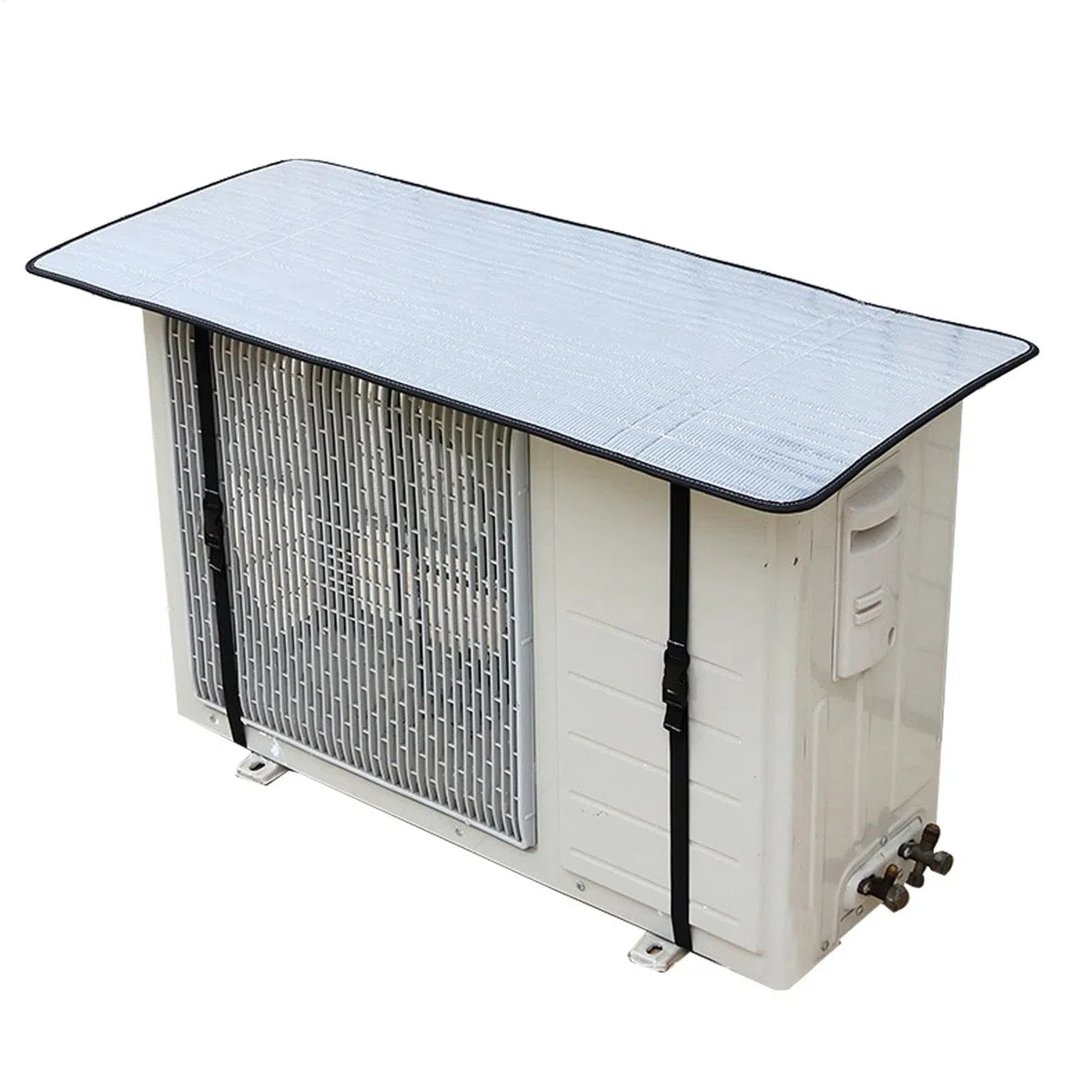 Cubierta de aire acondicionado al aire libre, aire acondicionado de aluminio Air acondicionador de máquina al aire libre Protector | Cubierta de la unidad de aire acondicionado cubierta de CA