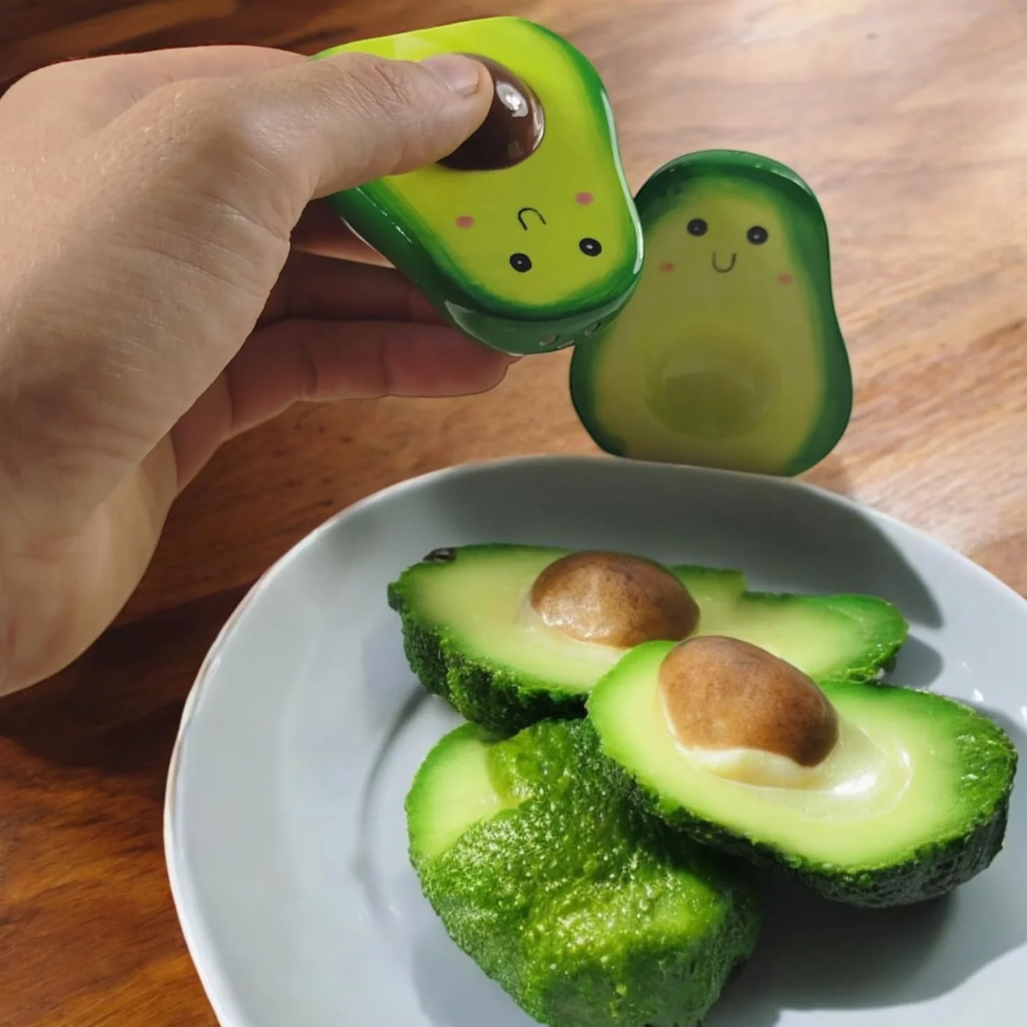 Puckator Ensemble Saliére & Poivriére - Avocat Marca