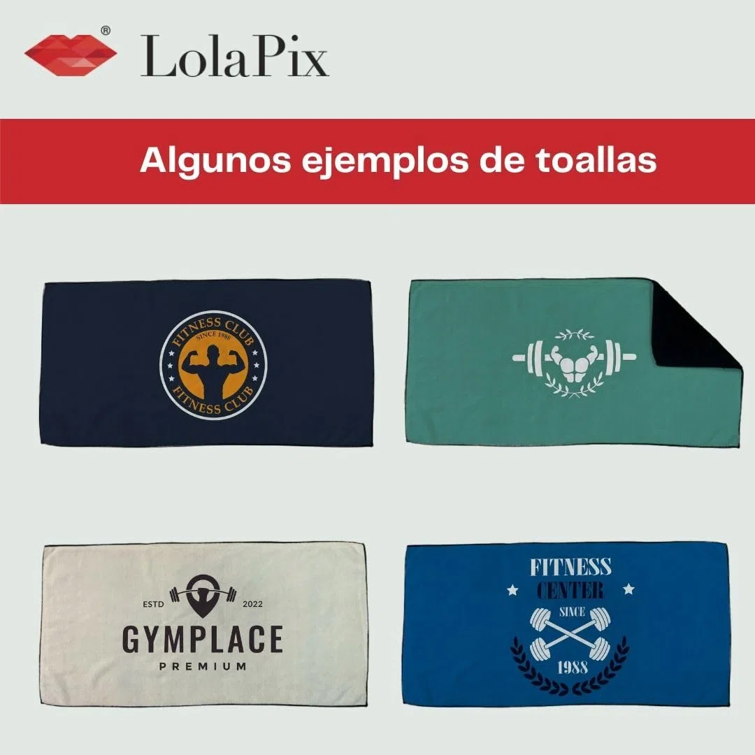 Toalla Gimnasio Pequeña Personalizada 40x80. Toallas para Gimnasios o Entrenamiento. Toalla Gimnasio Hombre y Mujer. Toalla Gym con Logo. Toallas Super Absorbentes Deportivas. SuperSport 40x80cm