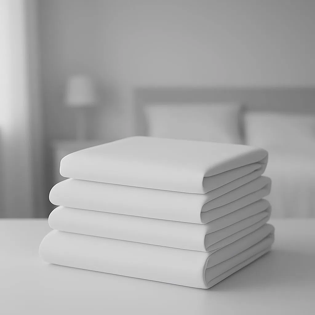 Sábanas Bajeras - Sábana Bajera 135x190 cm Ajustable - Sábana Bajera 100% Algodón - Calidad 144 Hilos - Cama 135x190/200 - Sábanas Suaves y Resistentes - Blanco