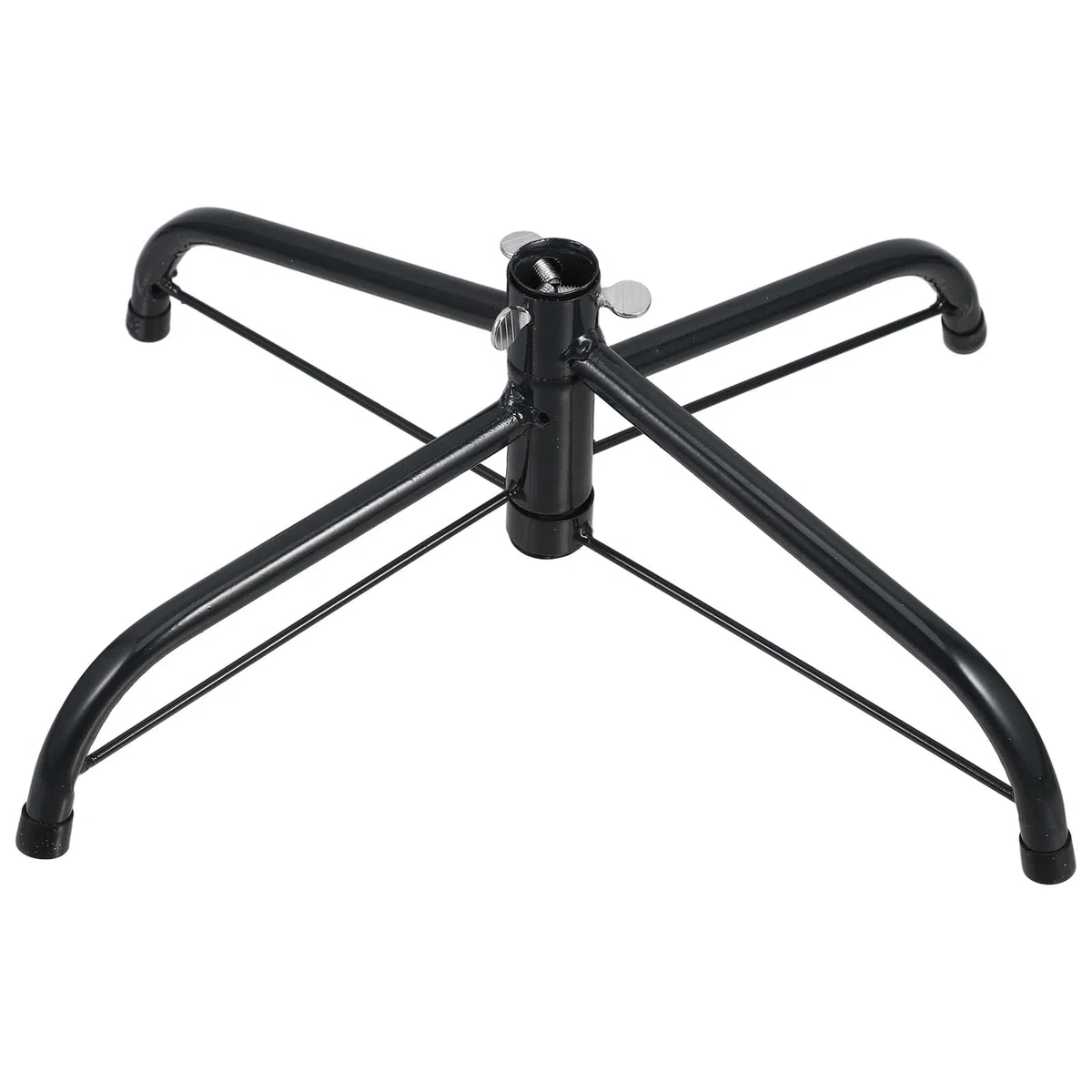 ifundom Soporte de Árbol de Navidad Artificial Soporte de Reemplazo de Árbol de Navidad de Metal Soporte de Árbol de Navidad Plegable Soporte de Paraguas para Árbol de Navidad Suministros