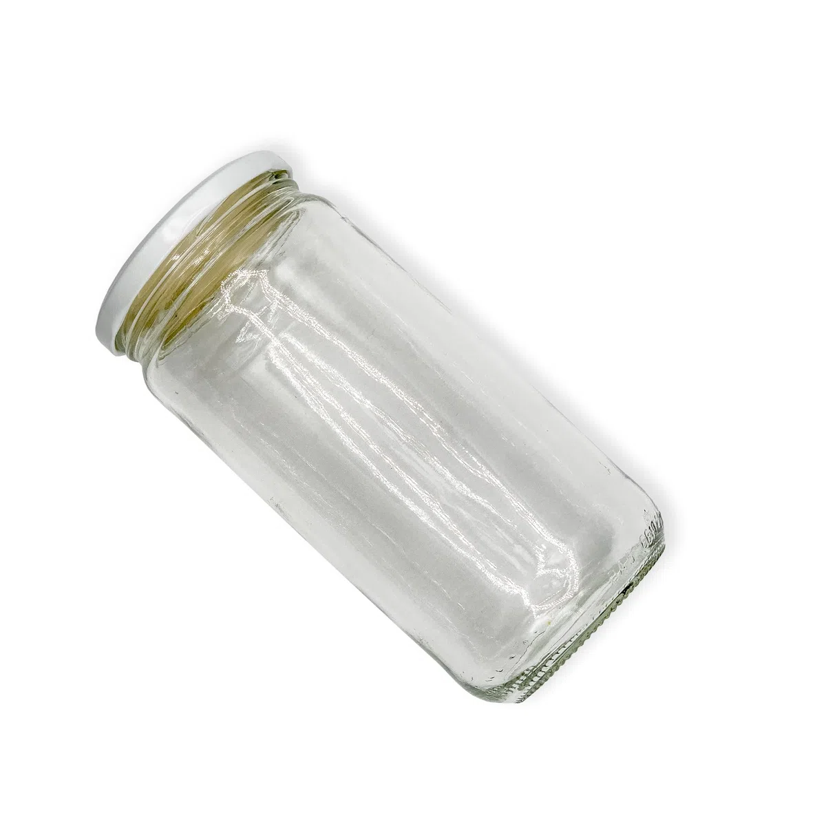 Pack 12 Botes,frascos,tarros,envases de cristal con tapa/cerradura,ideal para almacenaje de comida,conserva,frutas y verduras.Diferentes tamaños y colores.(Blanco, 720ml)