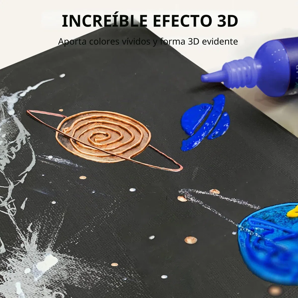 INK LAB Pintura Textil 3D Permanente 18 Colores Pintura para Tela con Cepillo No Tóxico para Ropa Lienzo Vidrio Cerámica Madera Niños Adultos,30ml/Botella