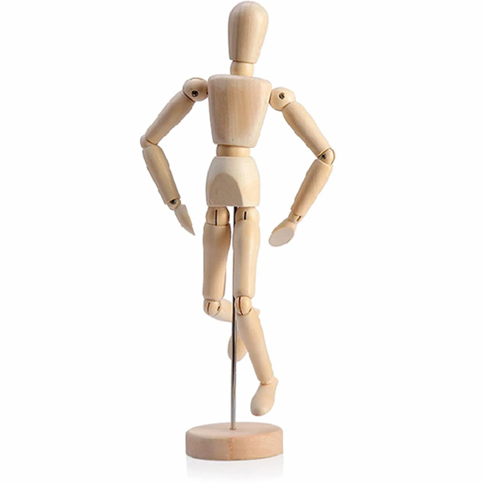 Modelo Articulado Maniquí De Madera Modelo Extremidades Móviles Dibujo Maniquí Humano De Madera Maniquí De Madera Con Base Para Como Modelo Dibujar Decoración De Escritorio Habitación 30 cm