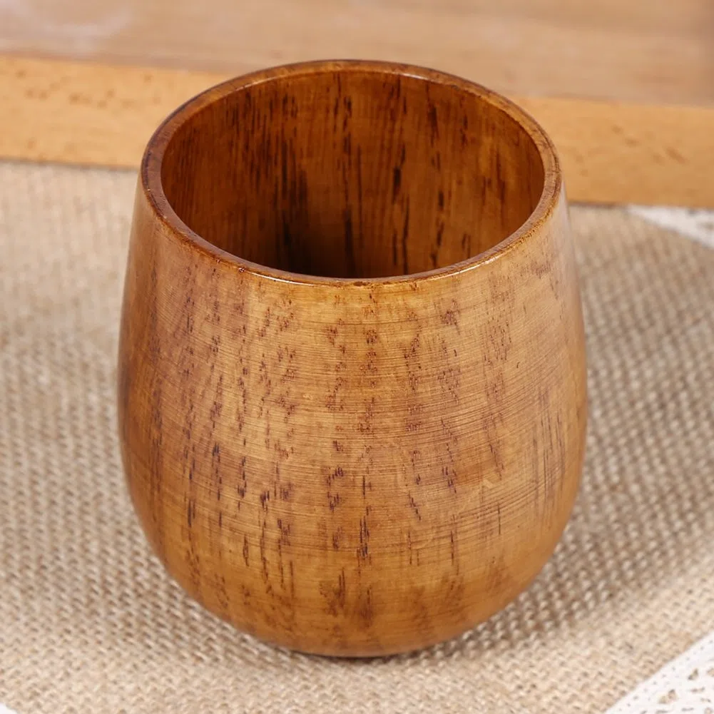 Yosoo Copa de Madera de Primer Nivel Natural Hecho a Mano Taza de café de Madera Tazas de té Tazas Decorativas Regalo clásico Premium (Style : #1)