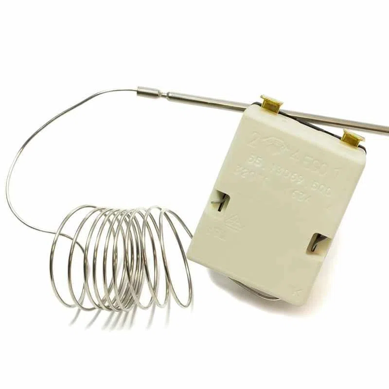 CHEFZOCO Termostato Horno Compatible Con EGO, Termostato Horno, Regulador Temperatura Horno, Rango temperatura 50-320ºC, 250V/16A, Código EGO5517062230