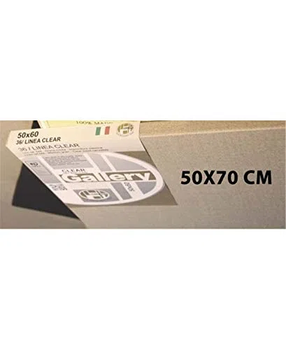 P.e.r. Belle Arti Lienzo 50 x 70 Clear Grano Media Lino 100%
