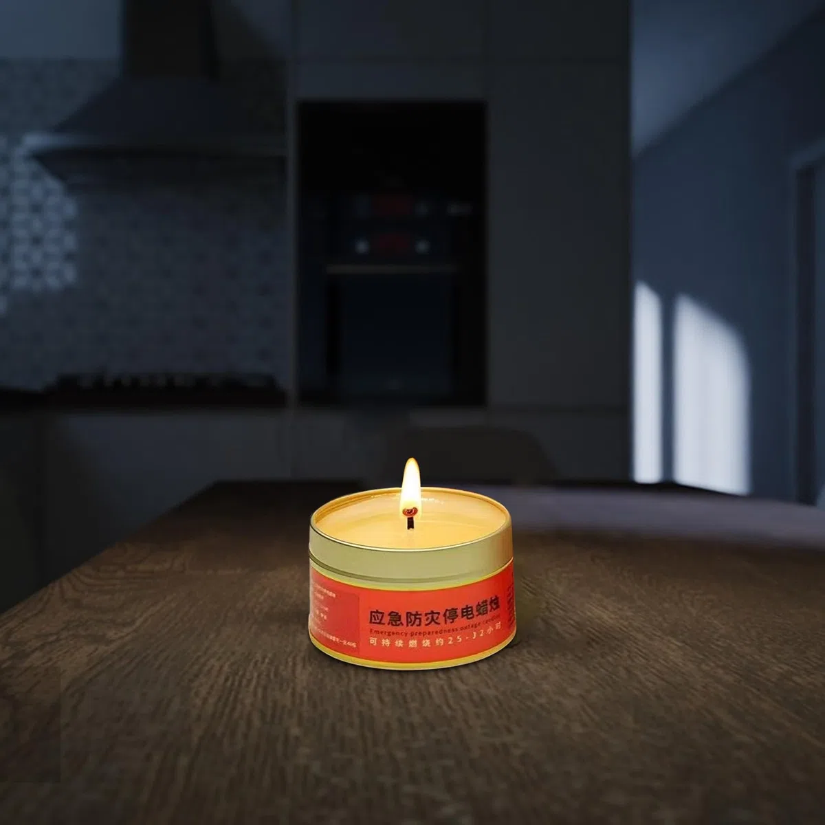 6 Piezas Vela De Supervivencia, Vela De Emergencia De 25-32 Horas De Larga Duración, Velas De Larga Duración Para Cortes De Energía, Velaspara Prevenciónde Desastres Deemergencia
