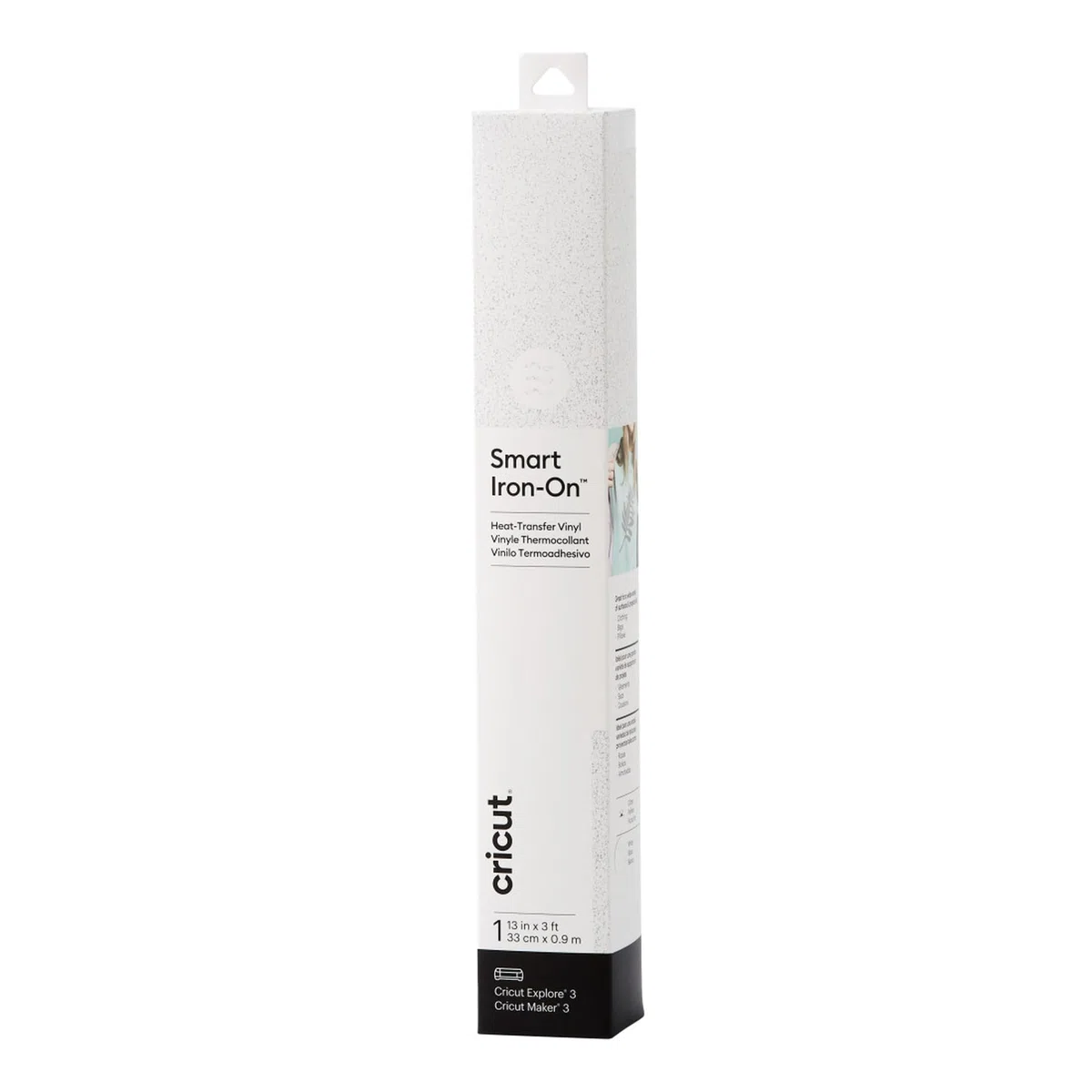 Cricut Smart Iron-On™ Purpurina (0,9 m), Blanco - Cricut