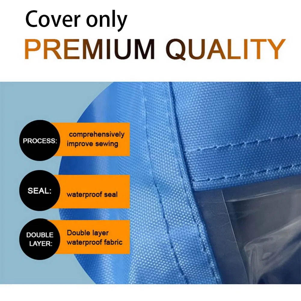 Gran cubierta para la limpieza del aire acondicionado de aire doble capa de engrosamiento bolsa para la limpieza del polvo protector montado lavado mini kit de limpieza dividido 2,4 m