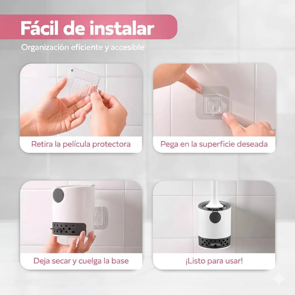 Escobilla de Baño con Dispensador de Jabon - Escobilla WC de Silicona Suave y Flexible - Escobillas de Baño con Dispensador Recargable - Escobillas de Baño Rellenable con Detergente