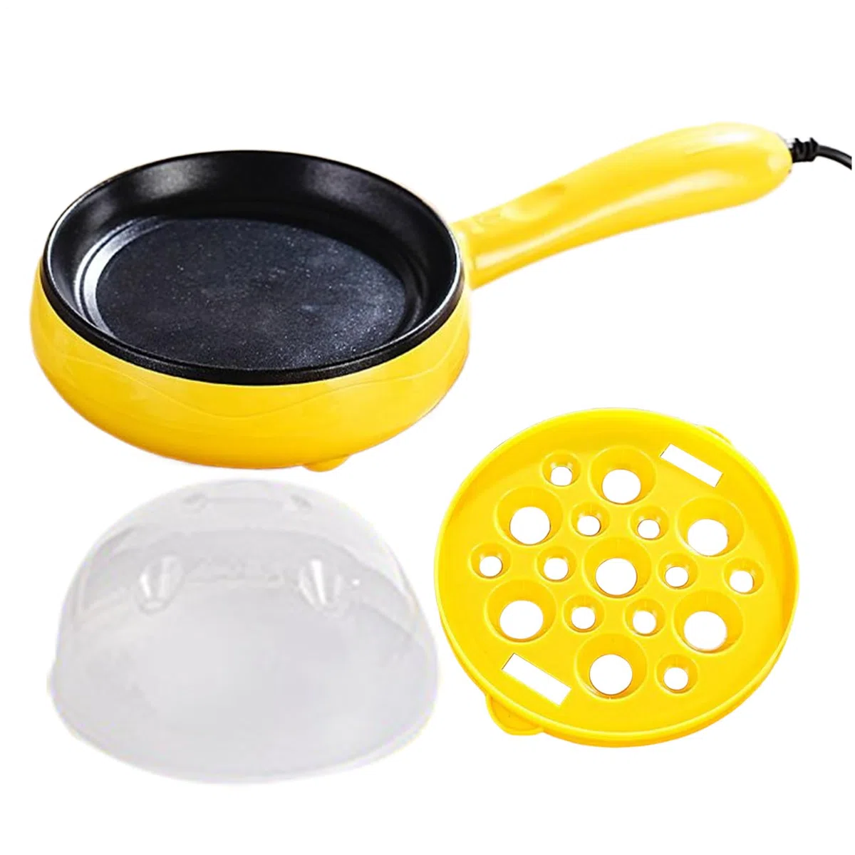Sartén Pequeña | Huevo Rápido Eléctrico Sartén Para Cocinar | Cacerola De Cocina Antiadherente Resistente Al Calor Para Tortilla Tortitas Desayuno Cena