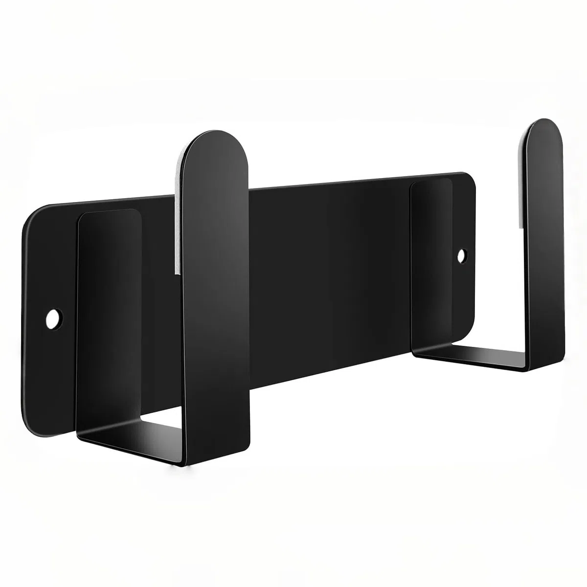 Organizador de Tapas para Ollas de Acero Inoxidable 304, Soporte de Pared con Adhesivo 3M - Estante para Tapas de Cocina, Sartenes y Tablas de Cortar, Montaje Fácil sin Taladro(Negro)