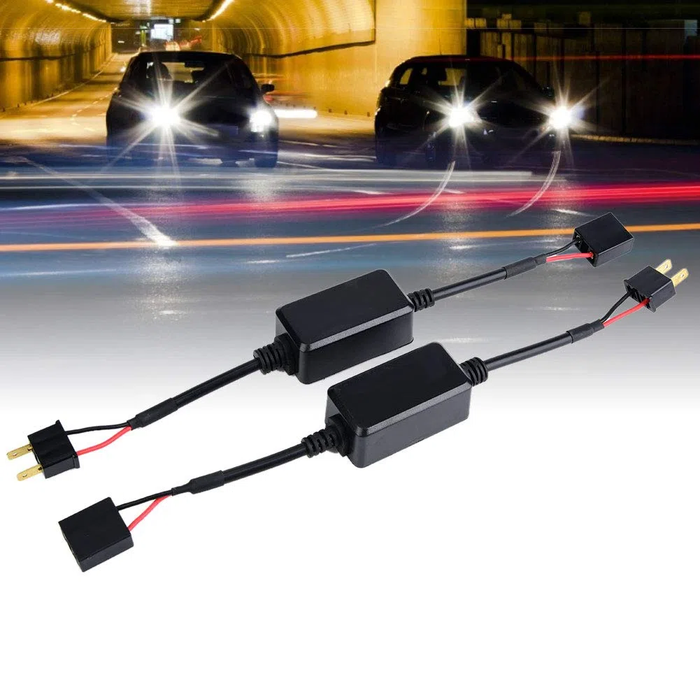 2 Piezas decodificador CANBUS -Parpadeo y -Error para Faros LED H7, Compatible con Sistemas antiniebla, fácil instalación Plug-and-Play, no Apto Bombillas