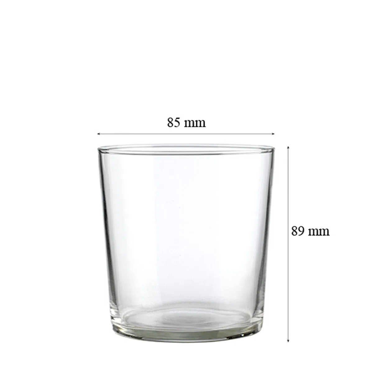 Vasos Sidra Midi de 36 cl - Caja de 12 vasos - Apto para Microondas y Lavavajillas