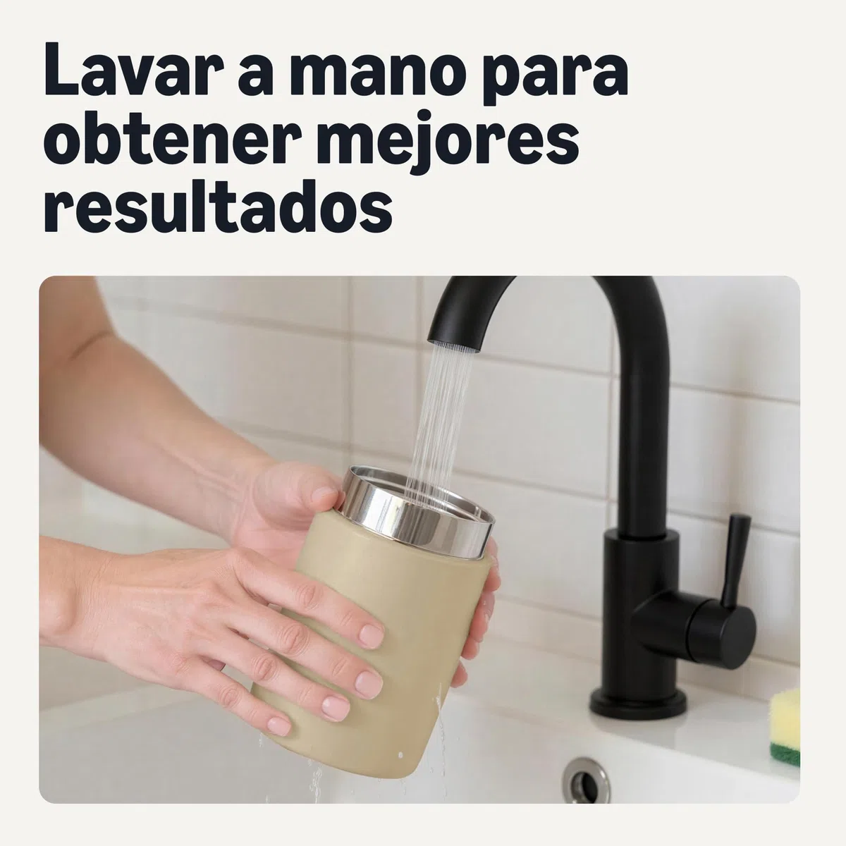 Amazon Basics Tarro Aislante de Acero Inoxidable para Alimentos Fríos y Calientes, a Prueba de Fugas, 473ml, Gris Lino