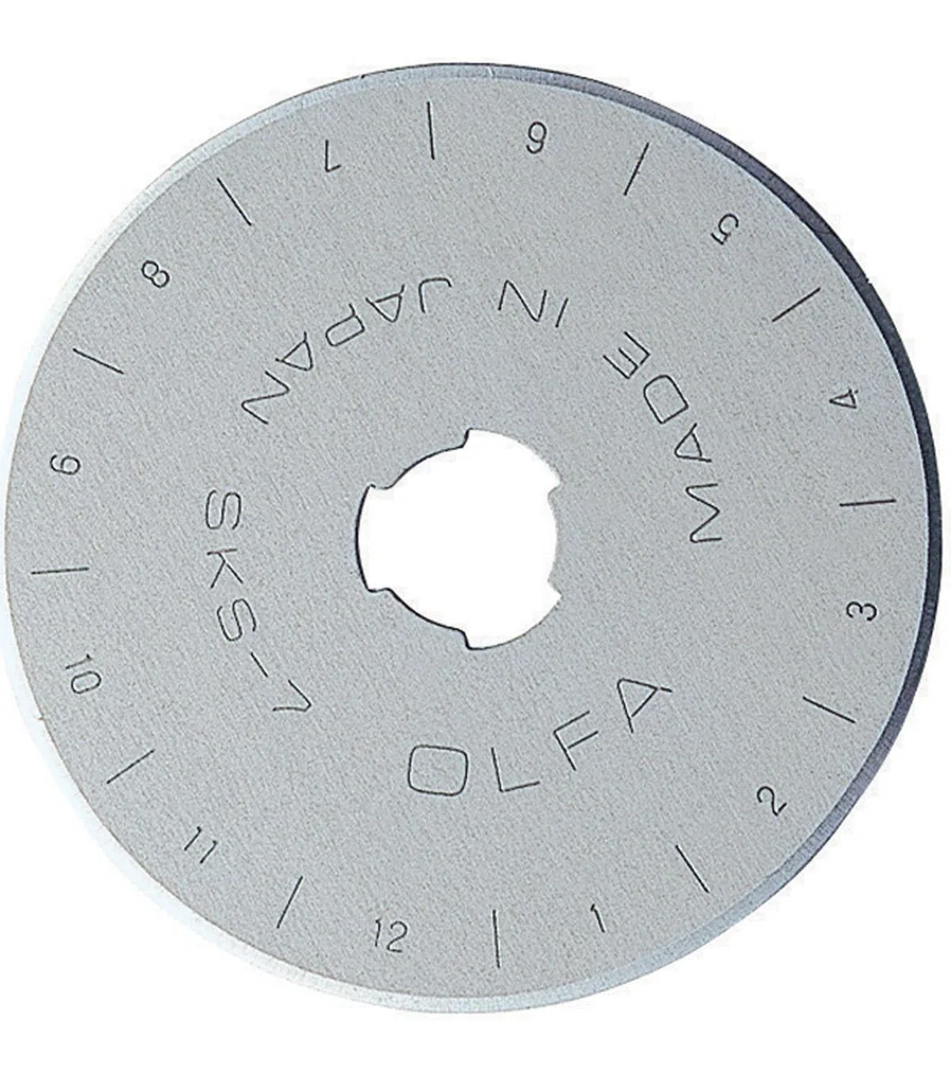 Olfa Recambios de Cuchillas giratorias, 45 mm, 2 Unidades